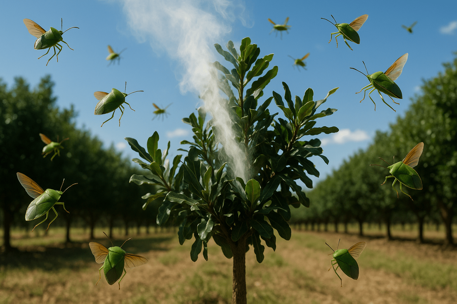 How Stinkbugs Target Macadamia Trees